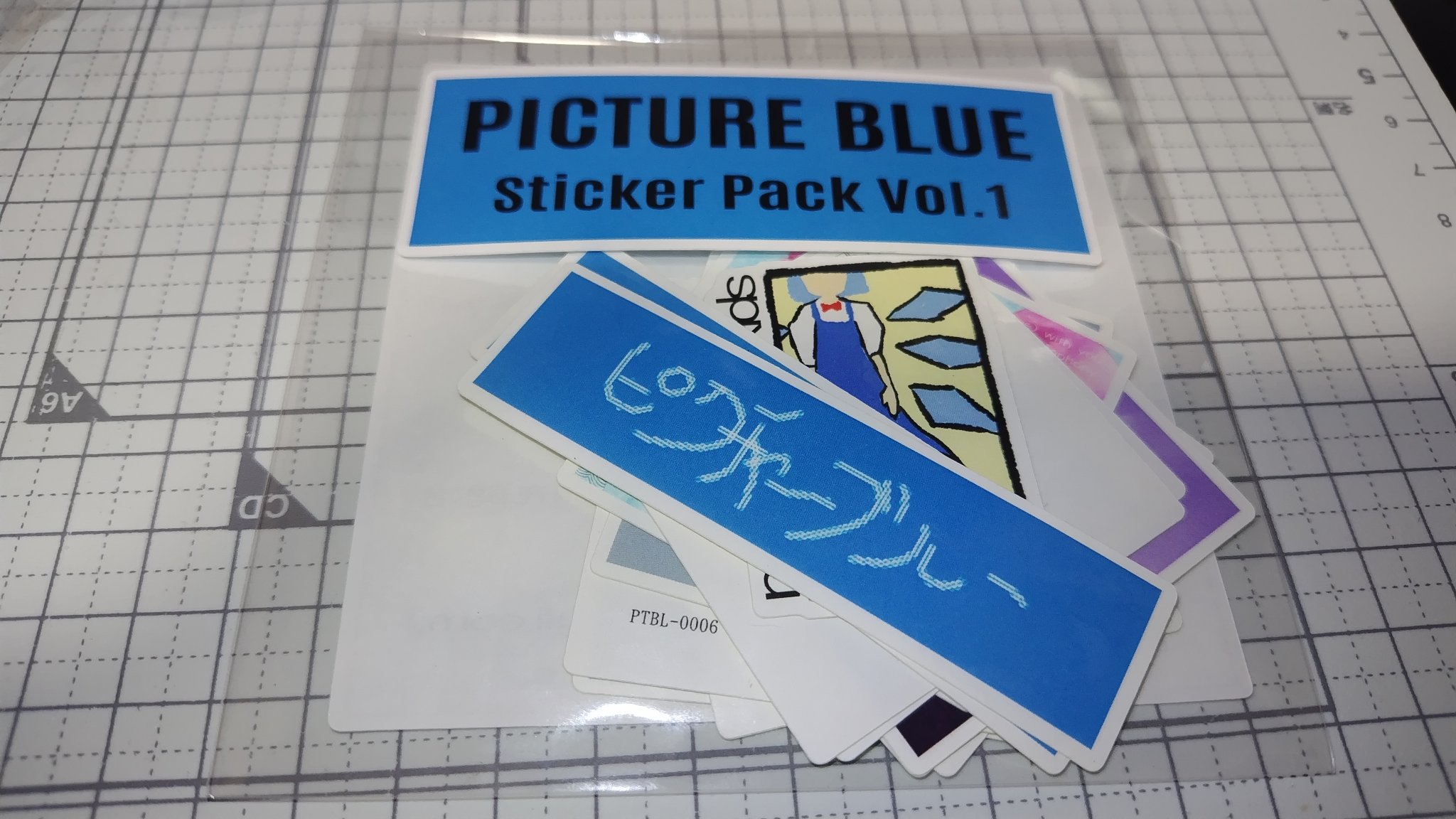 PICTURE BLUE Sticker Pack Vol.1